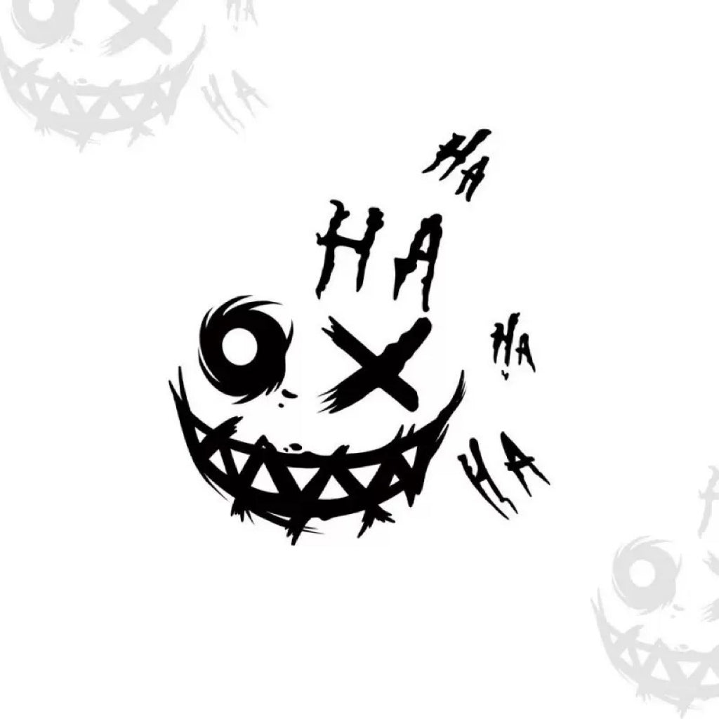 1 Sheet Sinister Smile