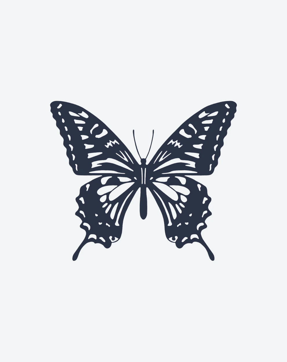 1 Sheet Edgy Butterfly