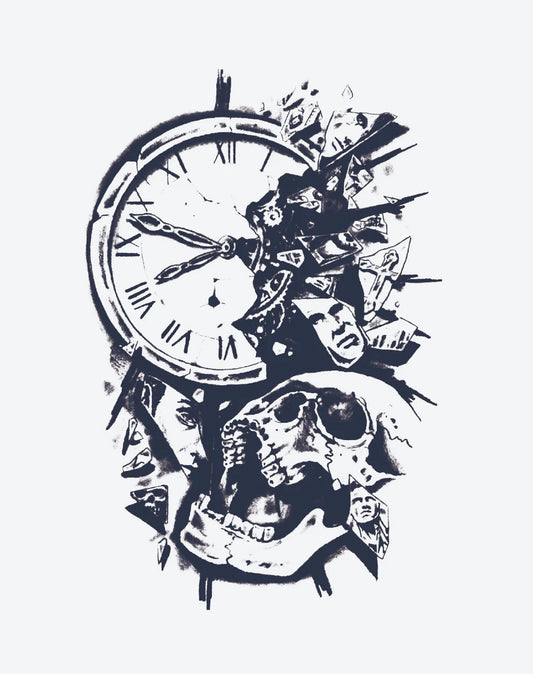 1 Sheet Shattered Time