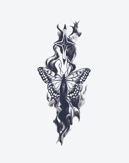 1 Sheet Galaxy Butterfly