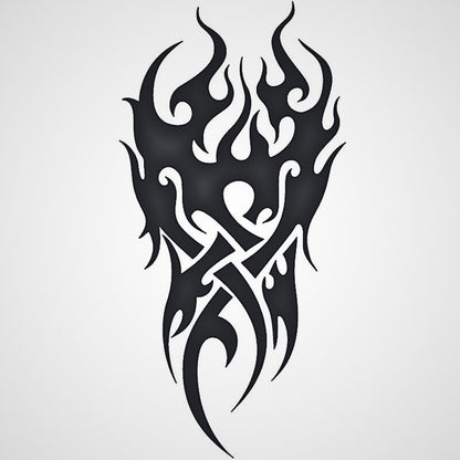 lotus Mandala eye flame totem