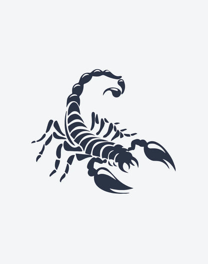 1 Sheet Bold Scorpion