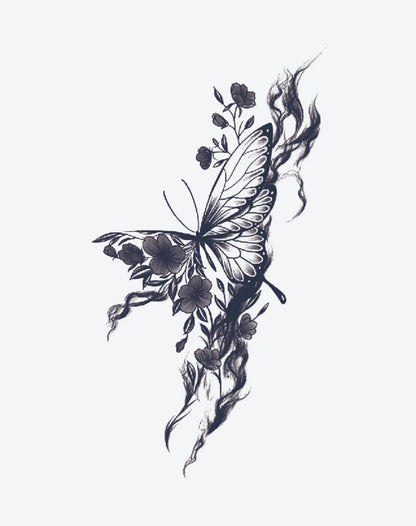 1 Sheet Elegant Butterfly