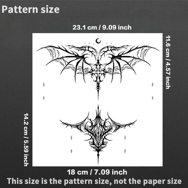 2 Sheets Cross of Silence