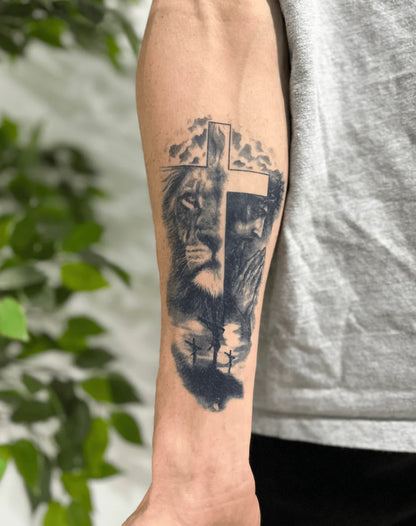 1 Sheet Jesus & Lion